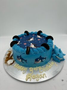 Kids Shark Cake