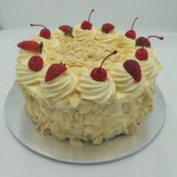 9 Inch Custard & Almond Torte