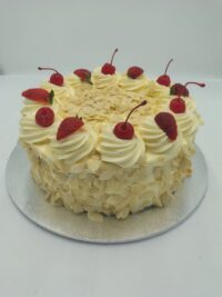 9 Inch Custard & Almond Torte