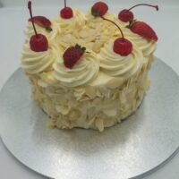 7 Inch Custard & Almond Torte