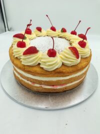 9 Inch Vanilla Victorian Sponge Torte