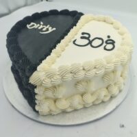 Black & White Themed Dirty 30