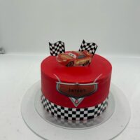 Lightning McQueen Cake