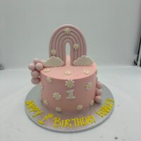 Pastel Rainbow Cake