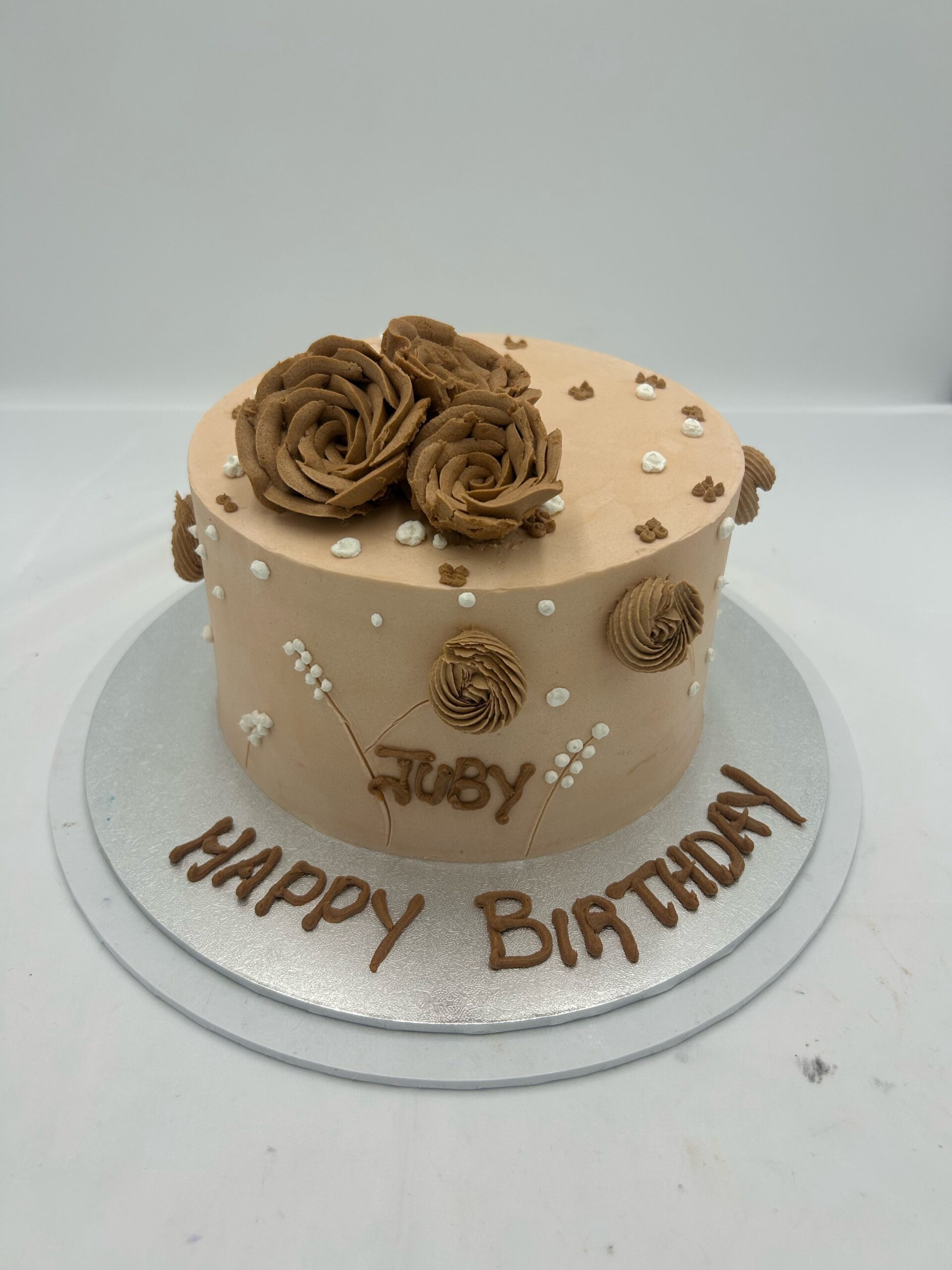 Brown Rose Cake - Sweetas Bakehouse Geraldton