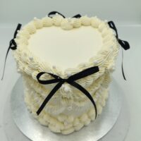 Vintage Heart with bows