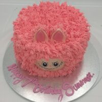 Furry Labubu Cake