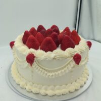 Vintage Strawberry Cake