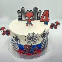Baby Spidey Cake