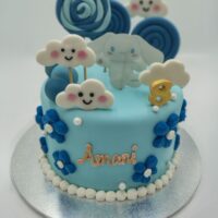 Fondant Cloud Cake